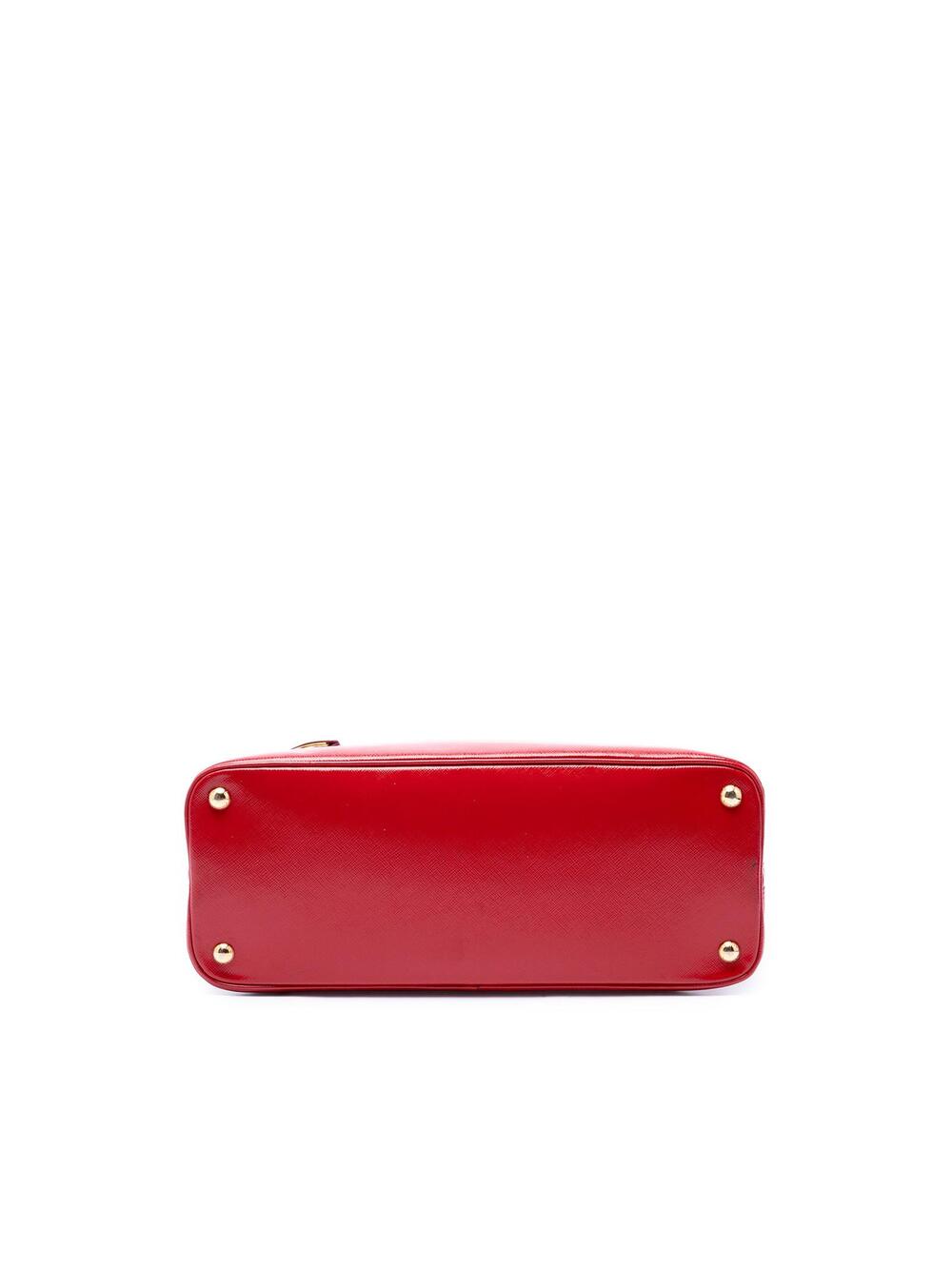 Prada Medium Saffiano Vernice Promenade #369063P70B - Picture 3 of 6